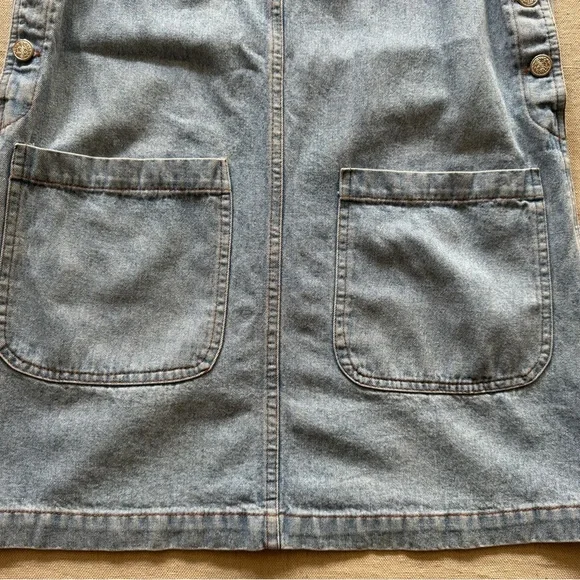 Vintage 90s Denim Dress - Picture 7 of 11